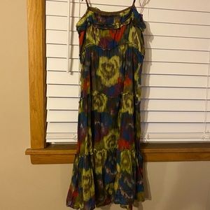 Old Navy tie spaghetti strap mini dress